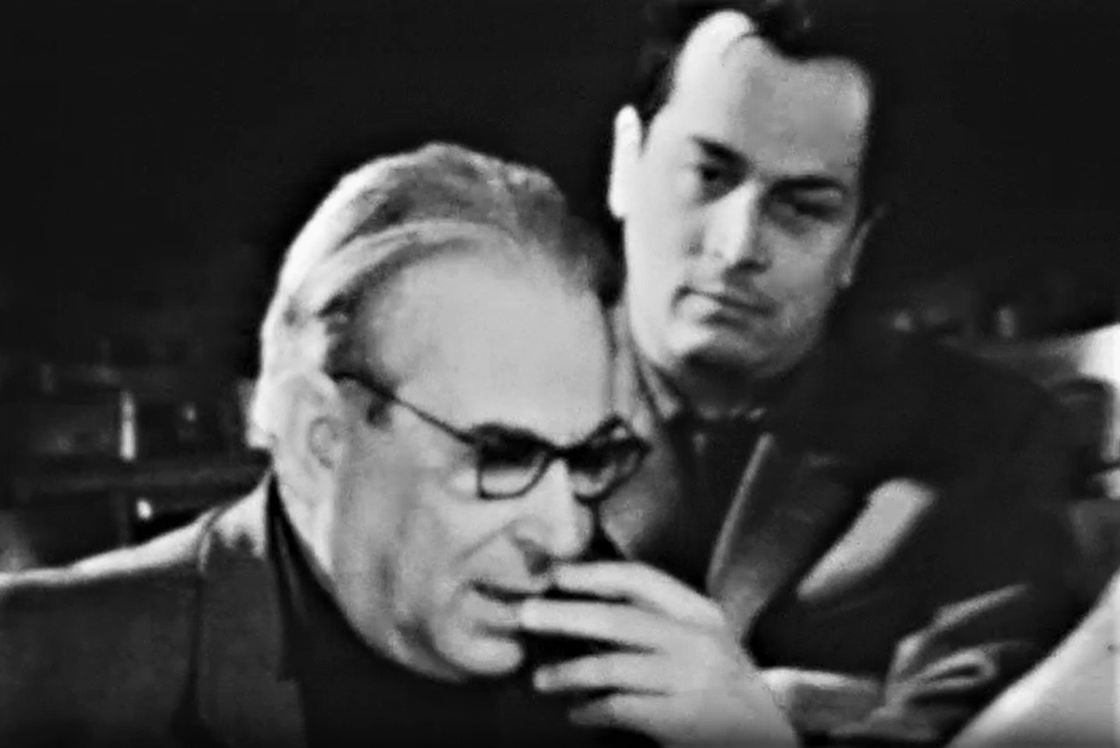 Кадр из программы "У театральной афиши". Эфир 10.12.1967 г.