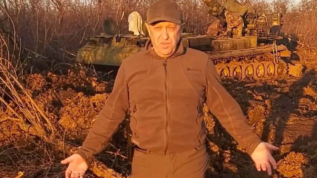 Фото: стоп-кадр с видеообращения Пригожина