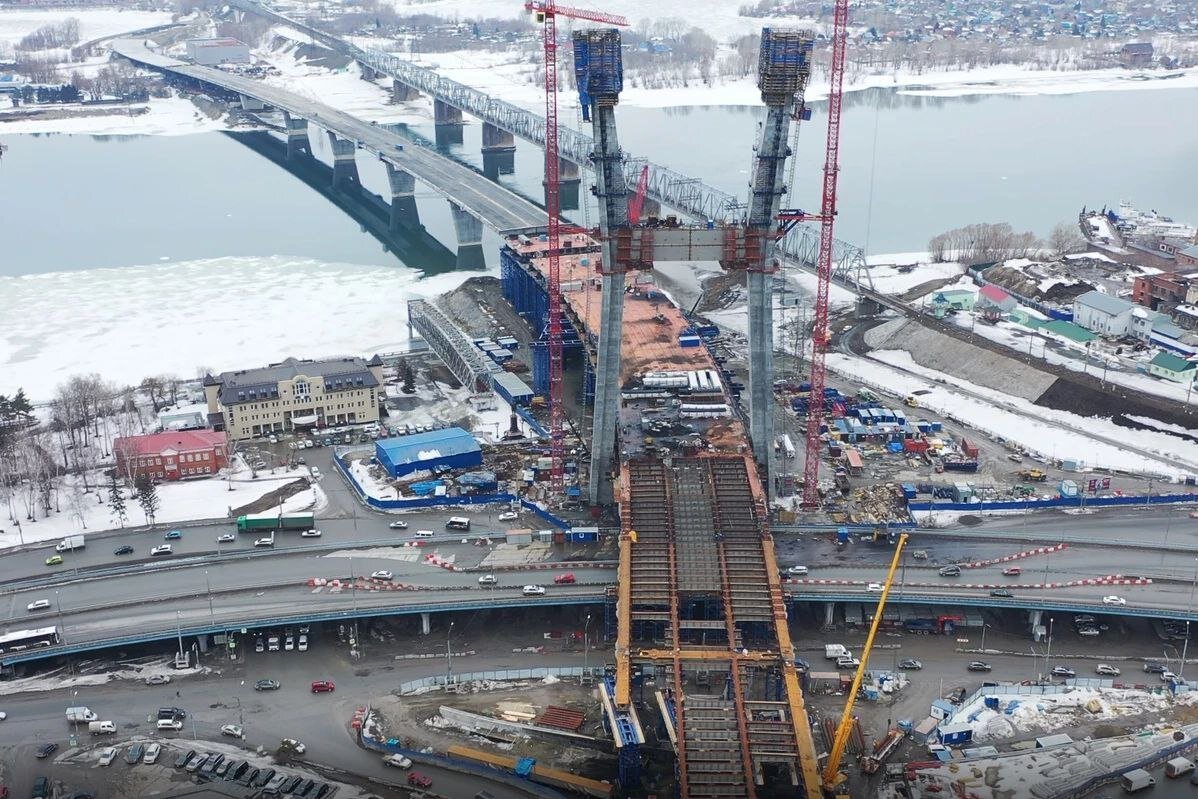 Проект моста через обь в новосибирске четвертого