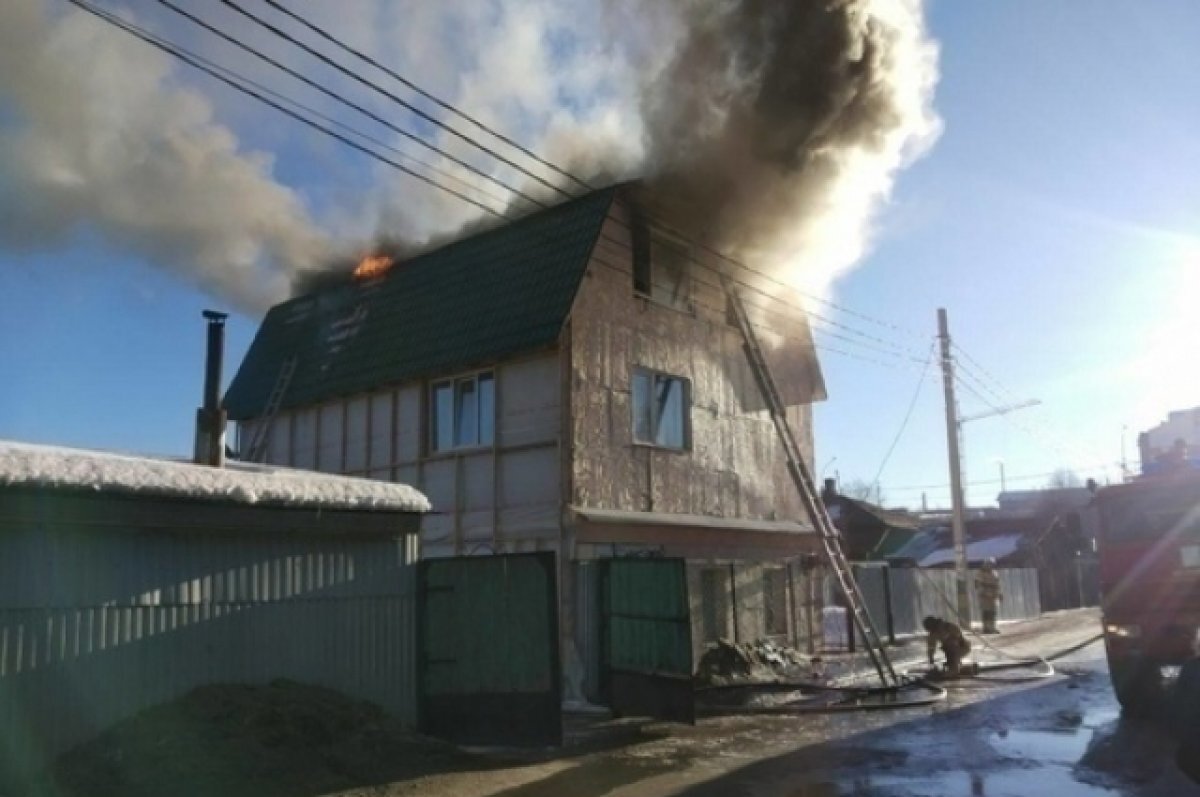    В Томске семья с 13-тю детьми мечтает вернуться домой после пожара