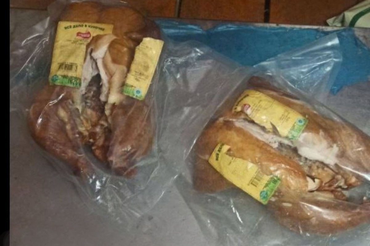    В колонию в Пермском крае пытались пронести наркотики в копчёной курице