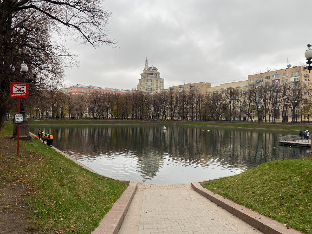 патриаршие пруды на карте в москве