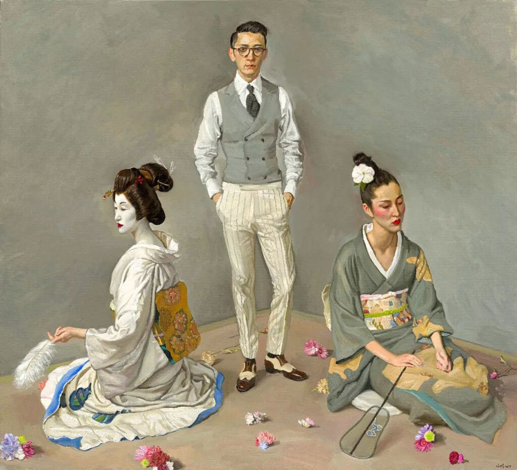 Чэнь Даньцин. "Искусственные цветы"