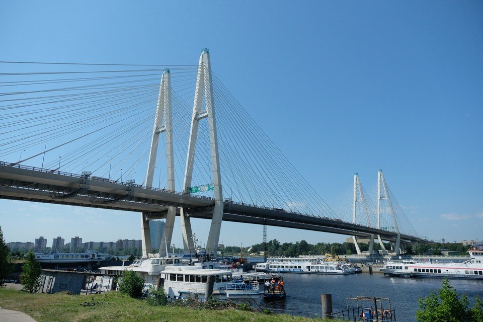     Работы по замене деформационного шва вантовом мосту КАД начнут на пять дней раньше планируемого срока Артем КИЛЬКИН (архив)