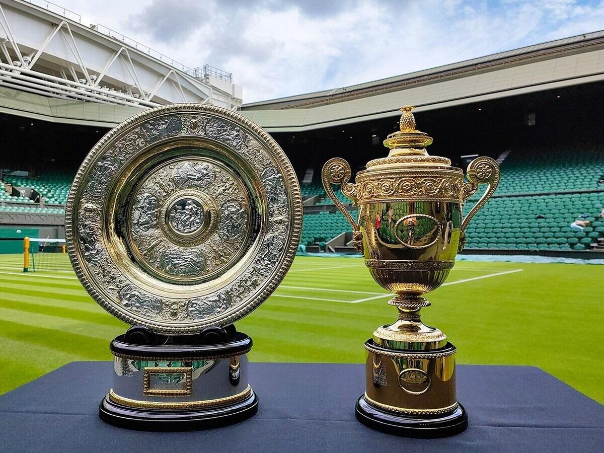    Уимблдон: трофеи© Фото : Пресс-служба Уимблдона