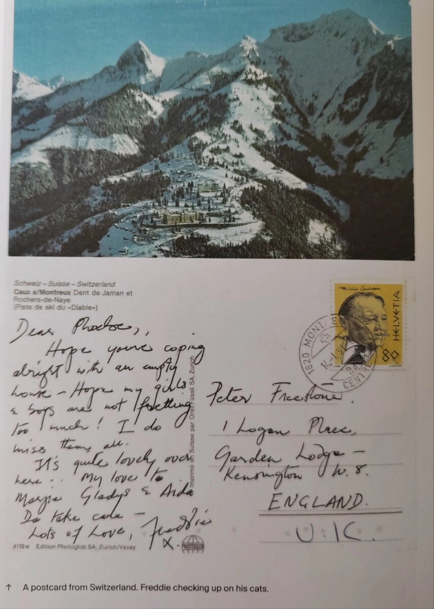 Открытка из Швейцарии. 