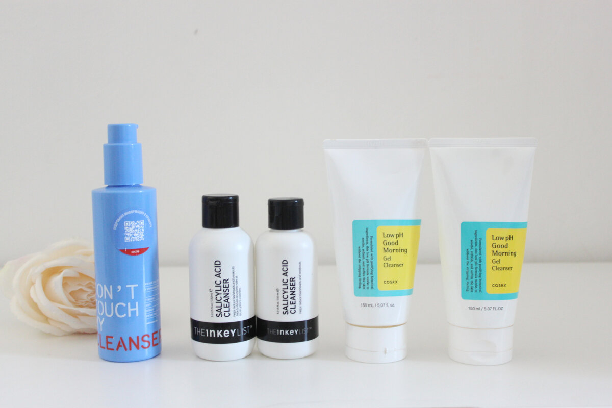 Мои любимые средства для умывания.