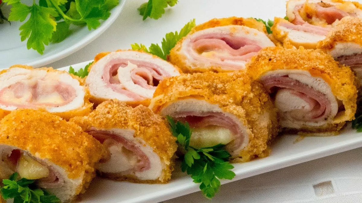 Куриный рулет Формаджио