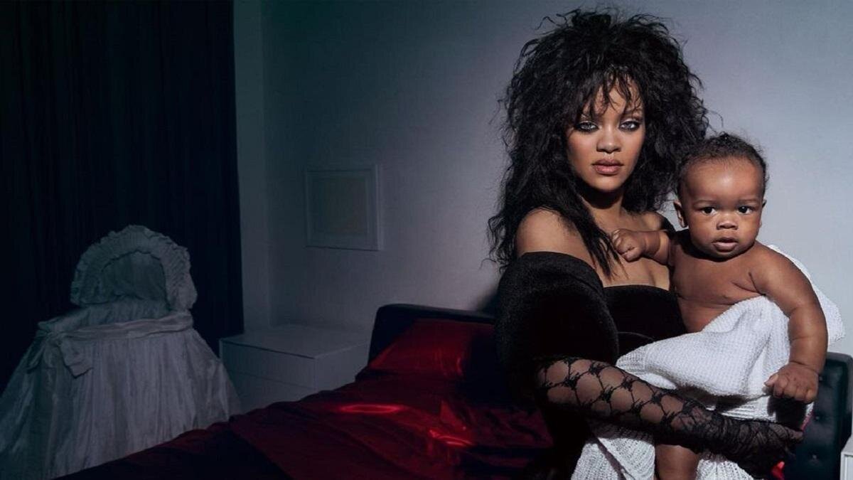    Рианна с сыном:instagram.com/badgalriri