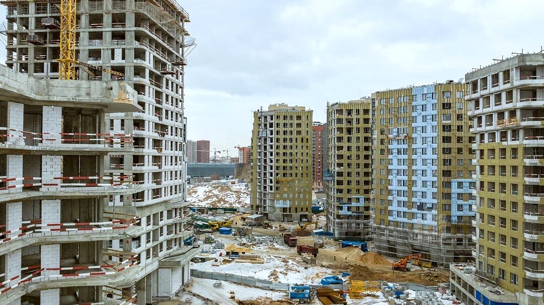 ЖК «Символ» – аэросъемка Новострой-М