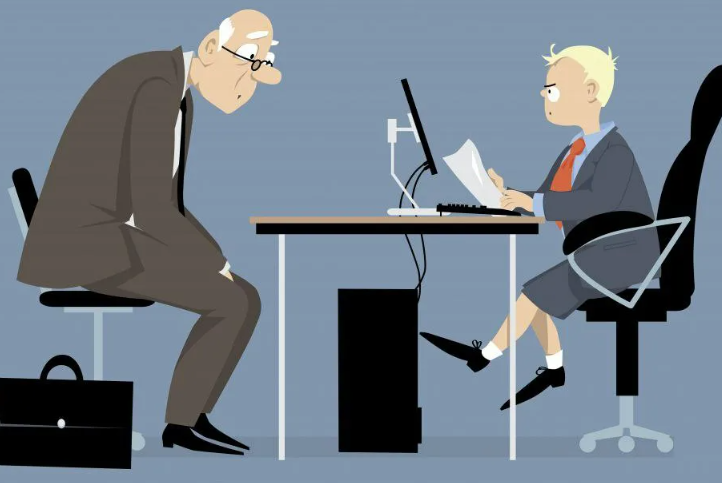 Эйджизм во всей красе. Картинка из открытых источников