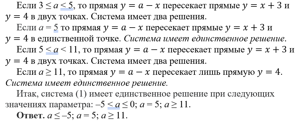 Задача с параметром. ЕГЭ-2023. Профильный уровень