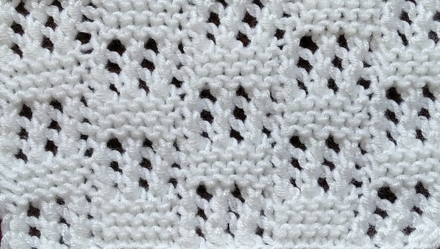 Лицевая сторона узора