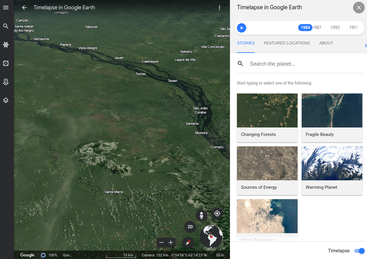 Обновлённая версия Google Earth показывает, как изменилась Земля за 38 лет  | 4pda.to | Дзен