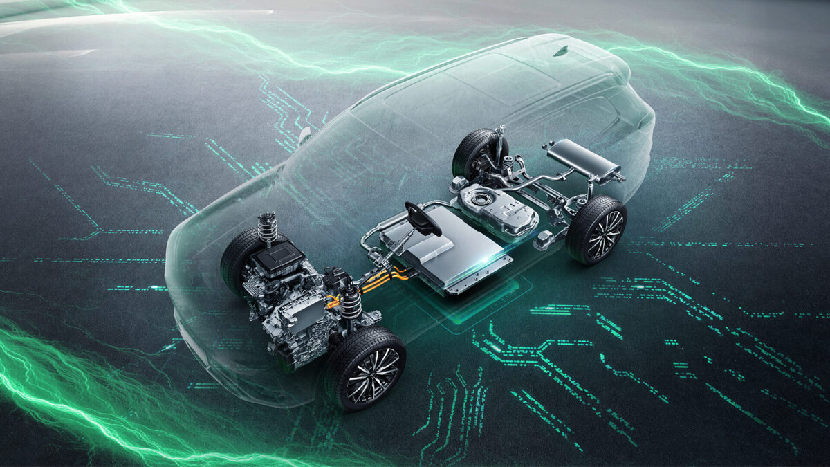    Chery Tiggo 8 Pro e+. Фото Chery