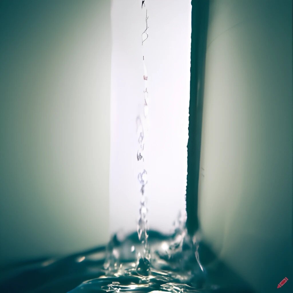 Утечка воды.