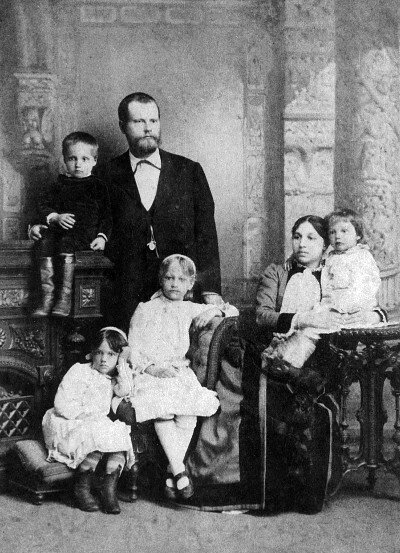 Семья Абрамовых.