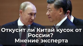 Откусит ли Китай кусок от России? Мнение эксперта