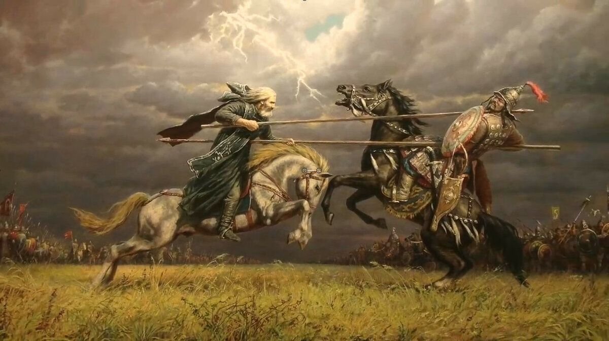 Поединок Пересвета с Челубеем