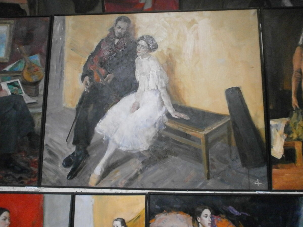 Картина с просмотра из Академии Художеств