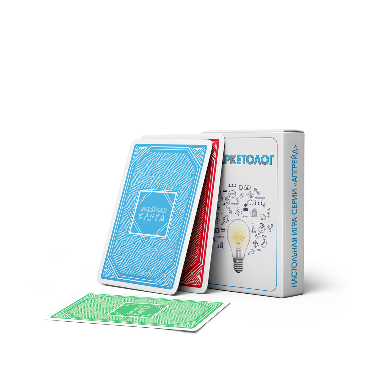 Настольная игра "Маркетолог" для развития навыков креативности.