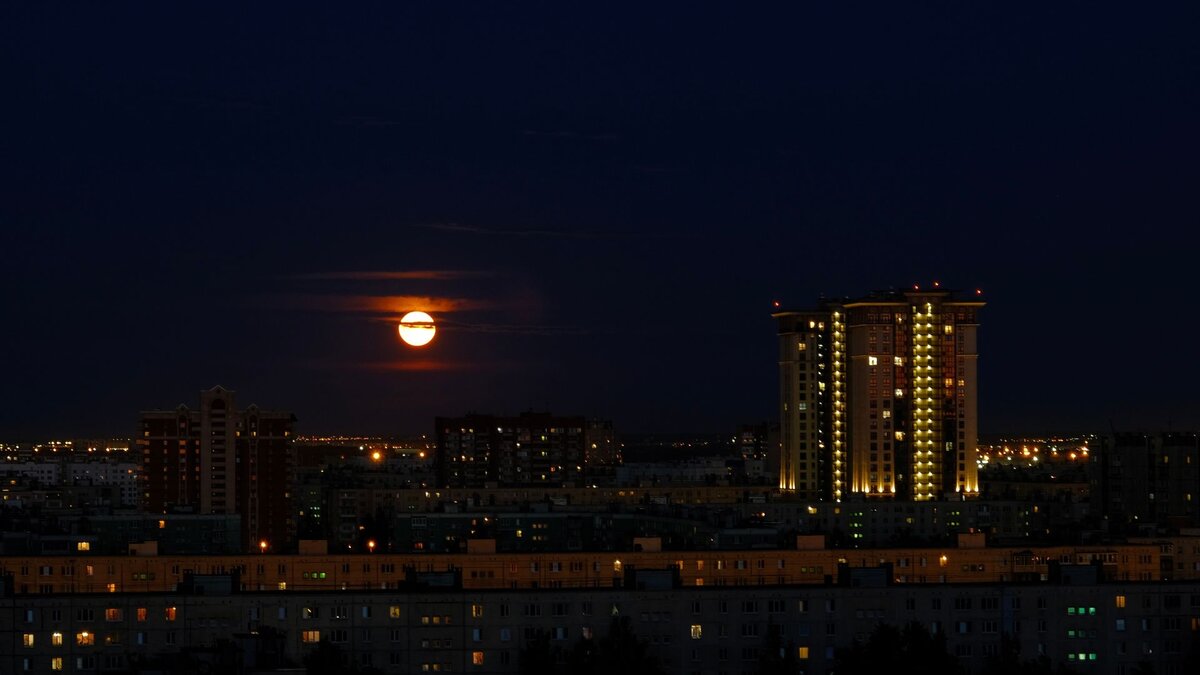 Супер луние Санкт Петербург