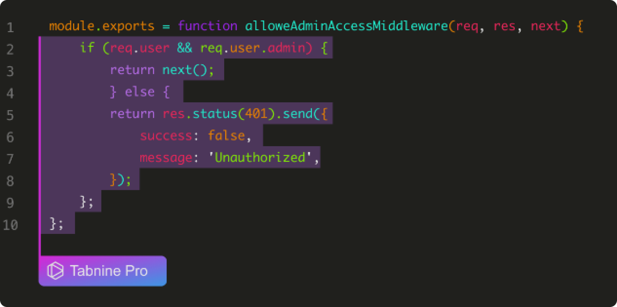 Tabnine AI Autocomplete | Академия сайтов 