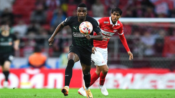    "Спартак" обыграл "Краснодар" в матче чемпионата России по футболу Ксения Пудовкина