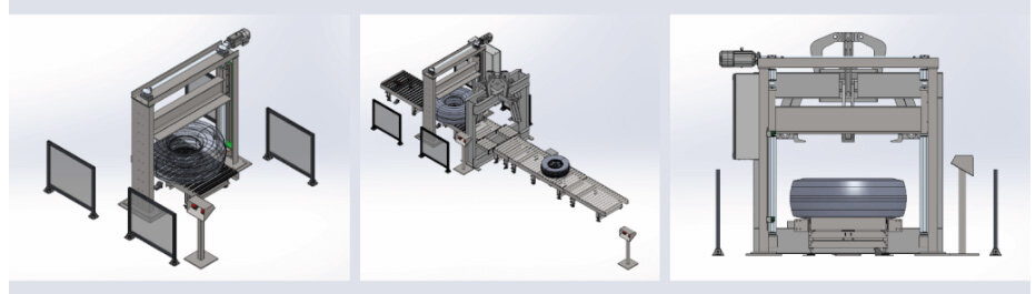 Автоматические шиномонтажные станки с домкратами ZIMM