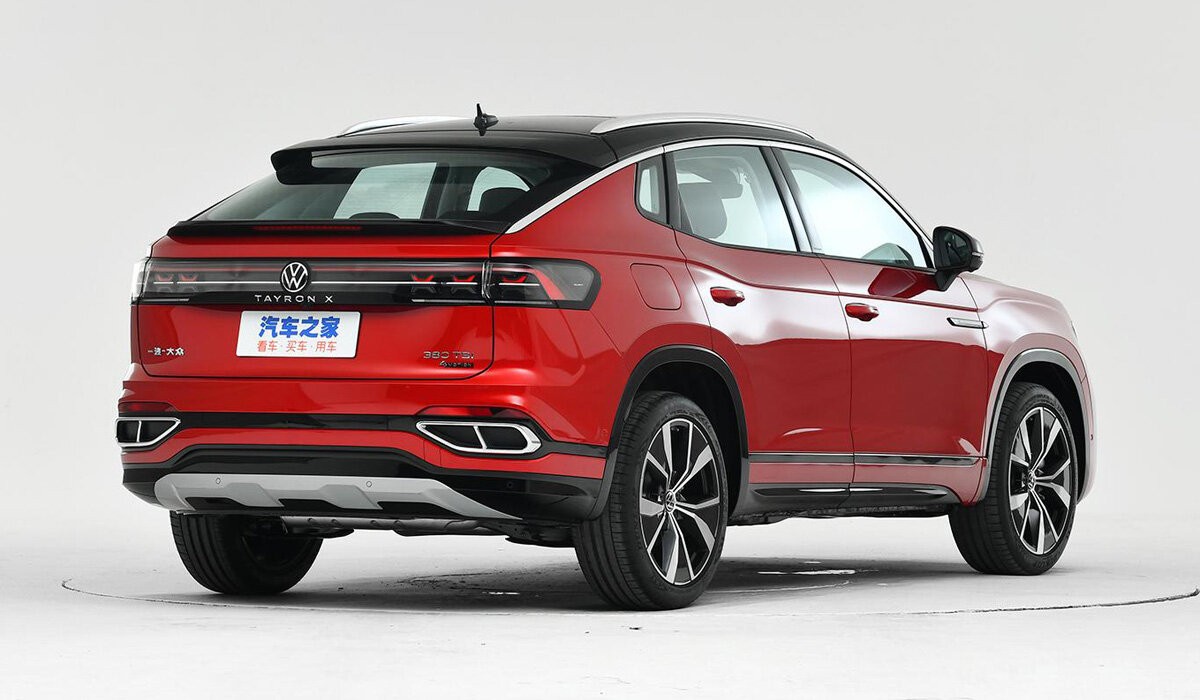 Купеобразный Volkswagen Tayron X образца 2022 года