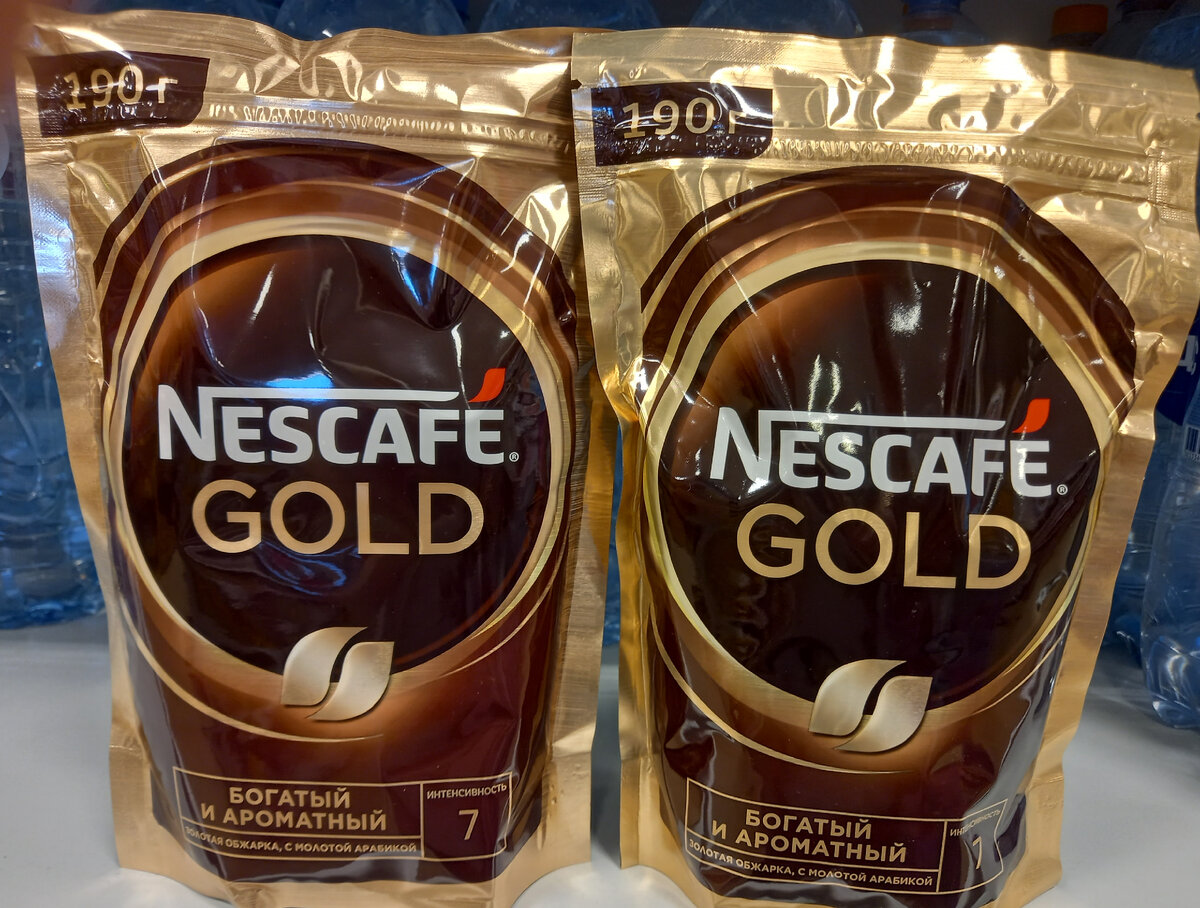 Кофе «Nescafe Gold» (фото автора)  