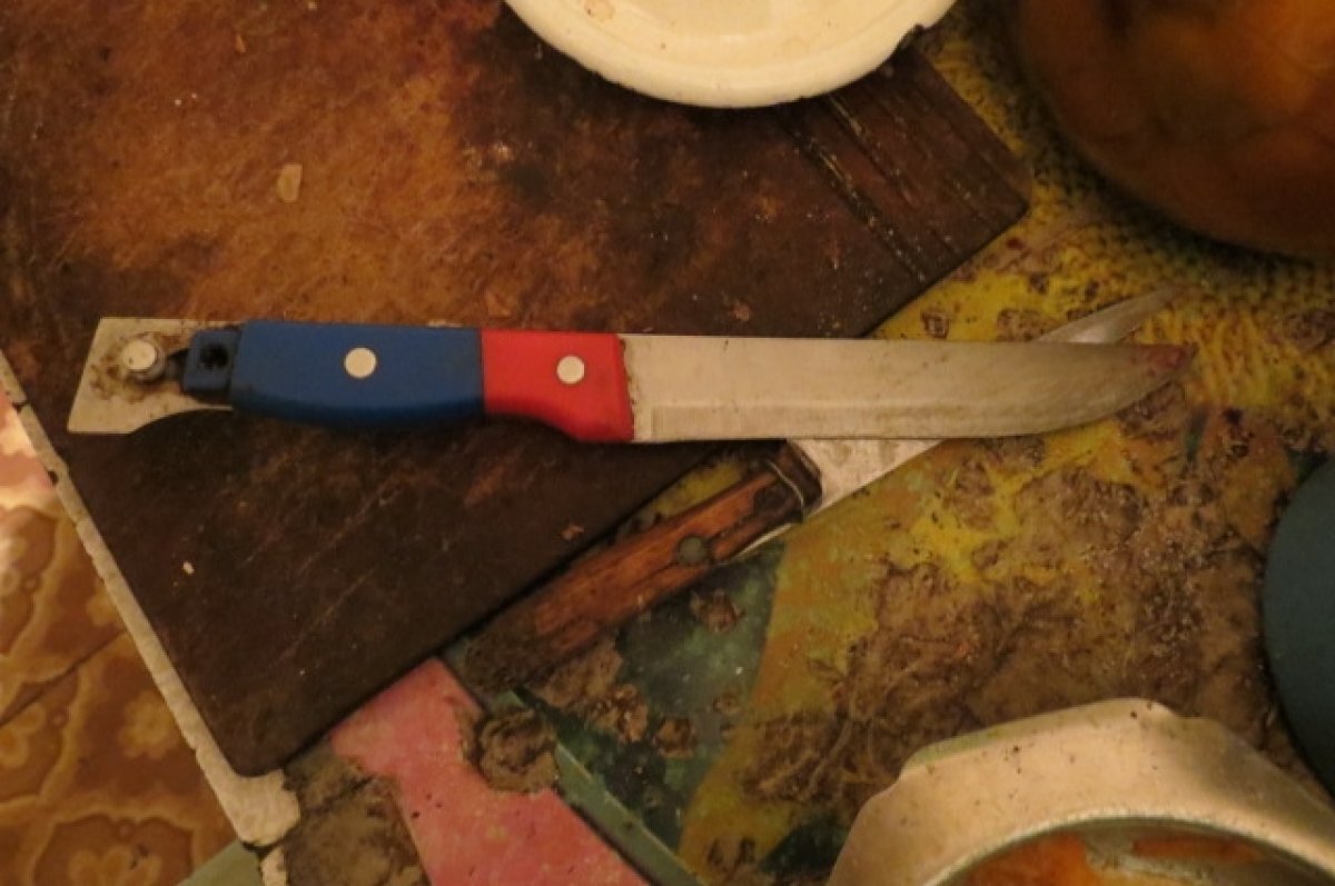    Житель Приволжского района пырнул ножом в живот своего знакомого