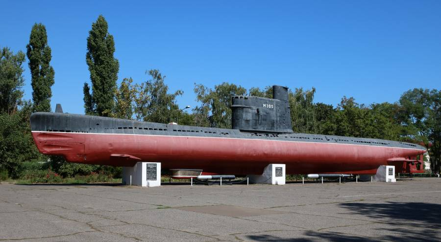 Подводная лодка М-296 в Одессе 2016 год (фото: Wikimedia Commons/George Chernilevsky)