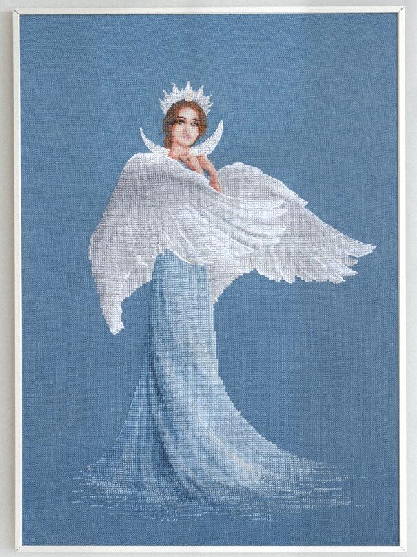 Царевна-Лебедь, фото, автор схемы и вышивальщица - Светлана Степанова vk.com/vetlanka_pattern