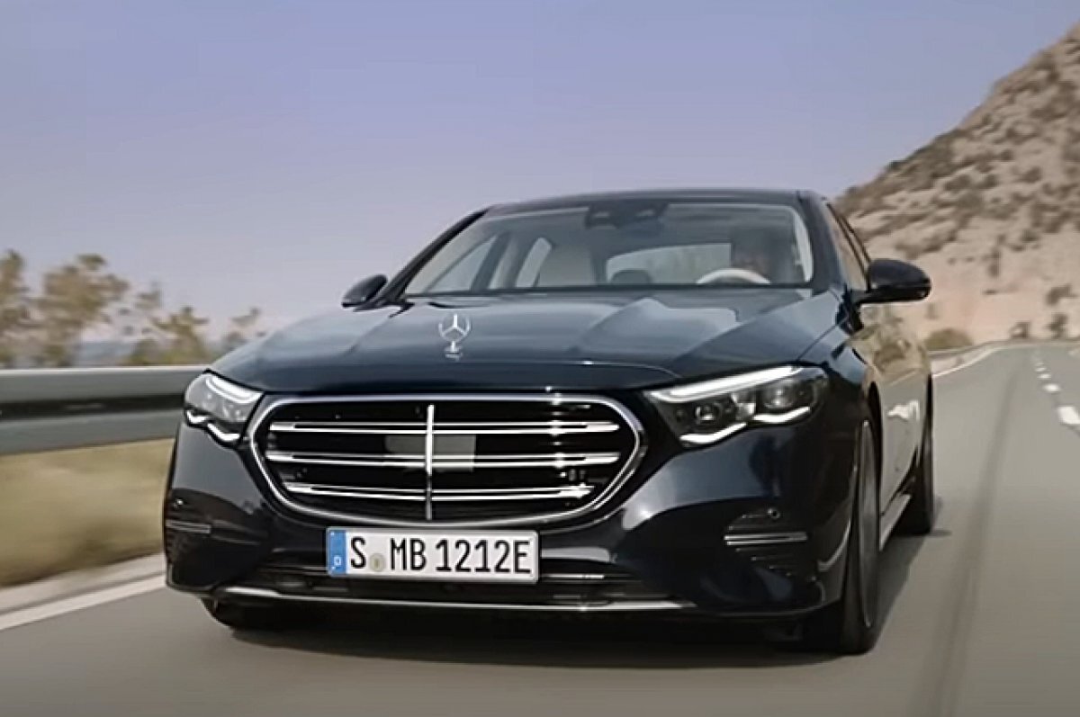    Новый Mercedes E-класса.