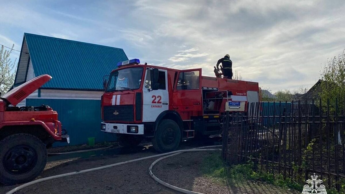     Пожар произошел сегодня, 4 мая, в Салавате.