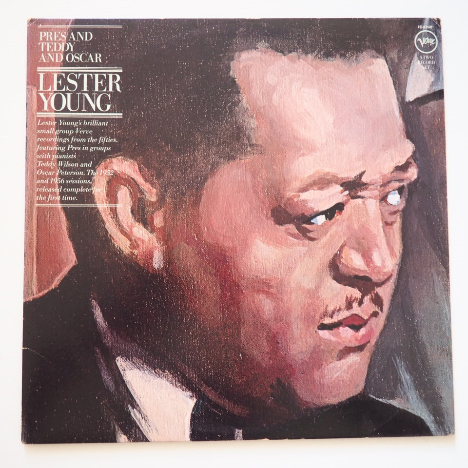 Рисунки выдающихся артистов джаза на обложках серии двойников, прямо скажем, сомнительные - Лестер еще очень даже ничего