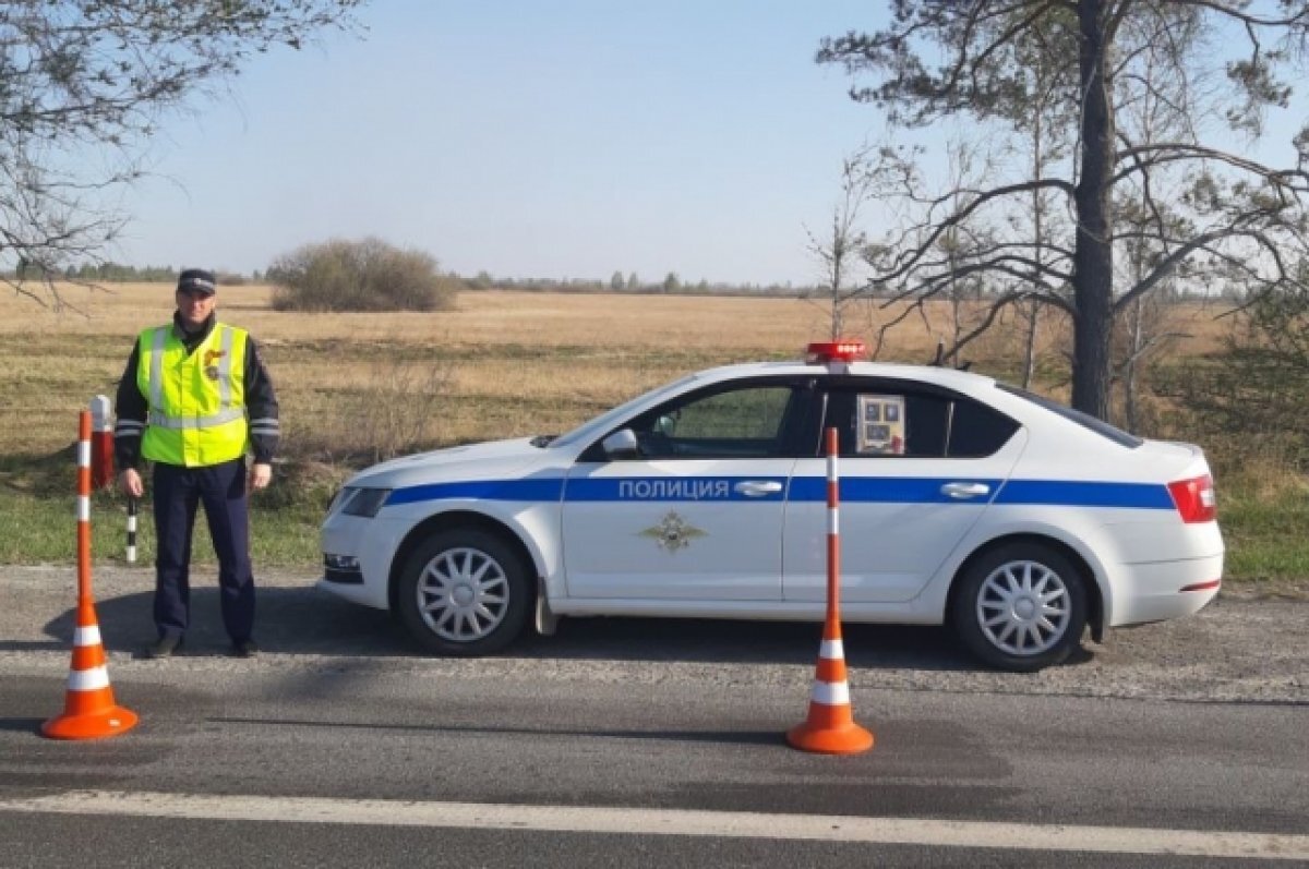    На трассах под Тюменью дежурят 7 автопатрулей ДПС ГИБДД