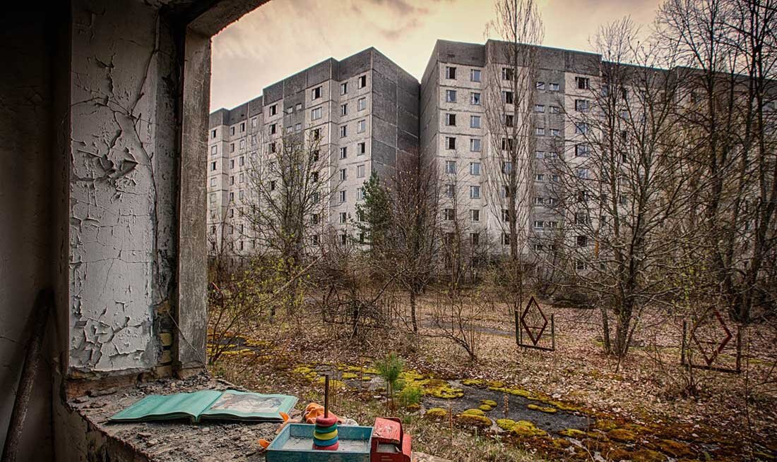 Город призрак Чернобыль,Припять