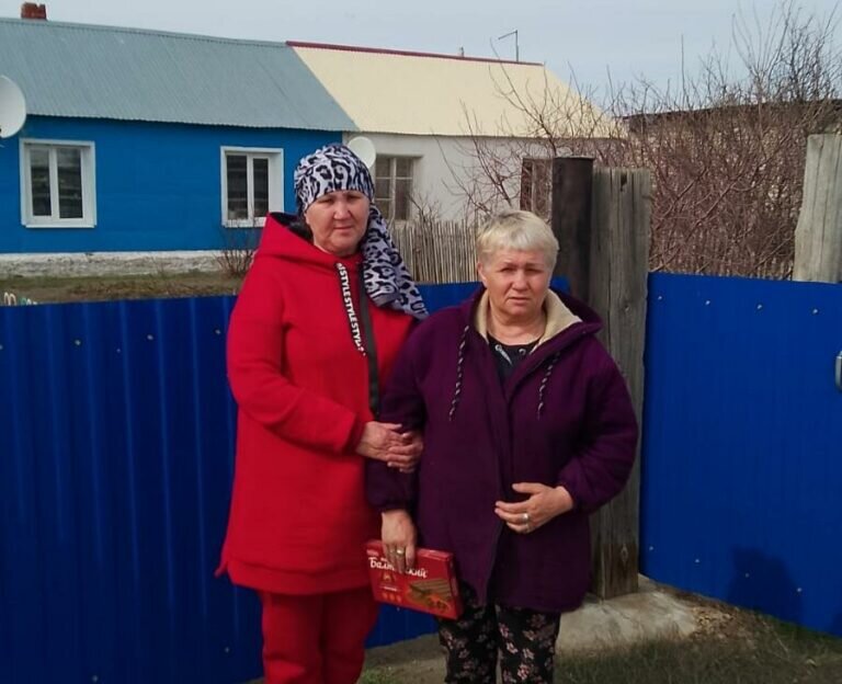    В Кувандыкском округе семьи мобилизованных под опекой неравнодушных земляков Марина Шарт