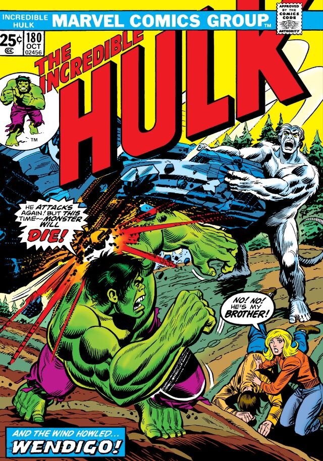 Incredible Hulk #180 - первое появление Росомахи в комиксах
