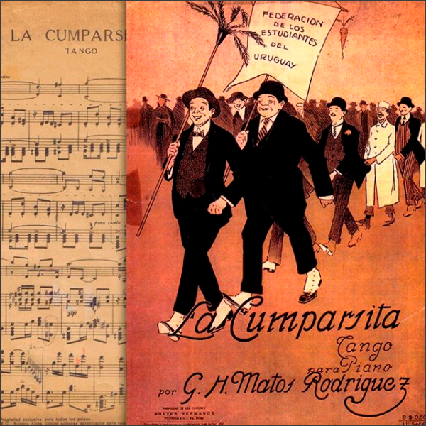  «La Cumparsita» – легендарное танго, написанное 19-летним уругвайским студентом и впервые исполненное в 1917 году.