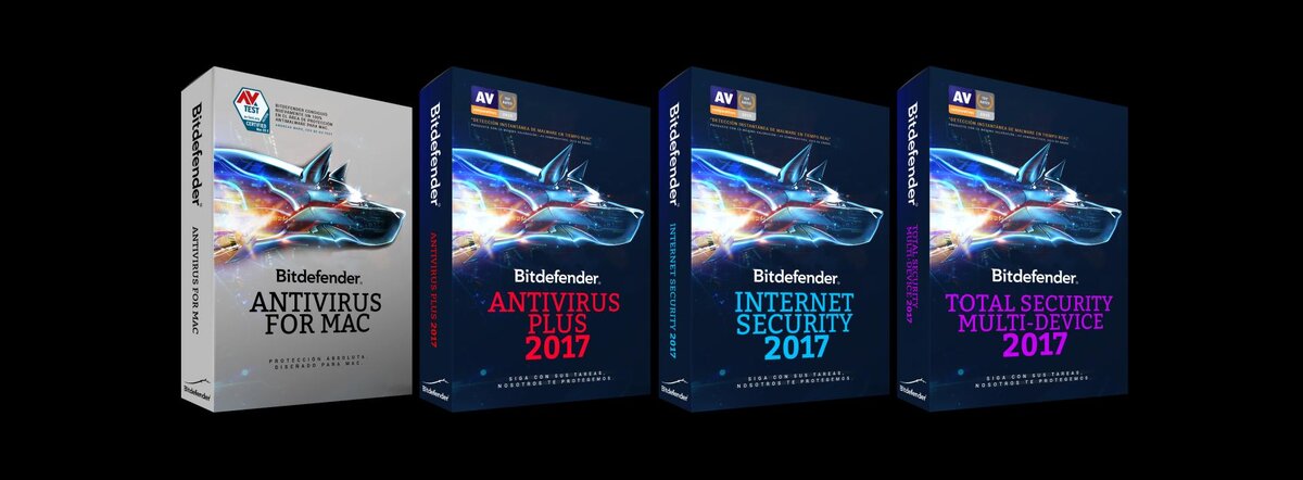 Продукты компании Bitdefender.