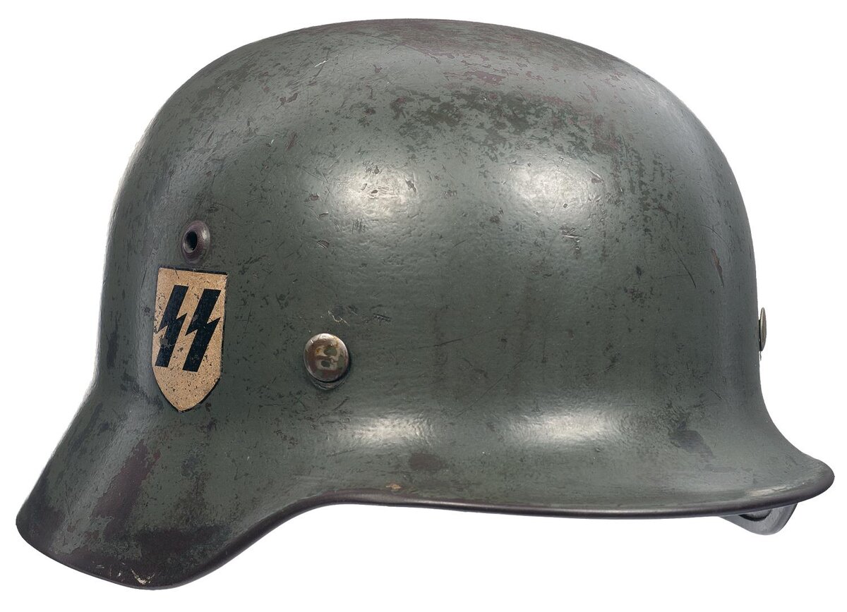 German m35 SS Helmet