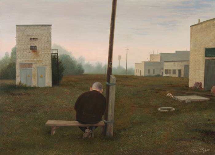 В ожидании восхода солнца http://art-assorty.ru/6751-valentin-gubarev.html