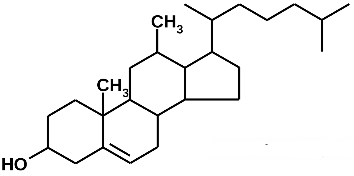 Формула холестерина