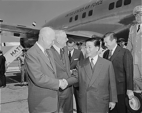 Нго Динь Зьем в США, 1957 год