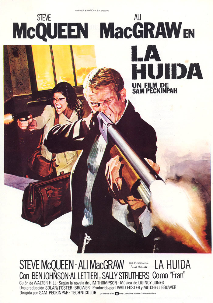 Постер фильма "Побег", 1972 год