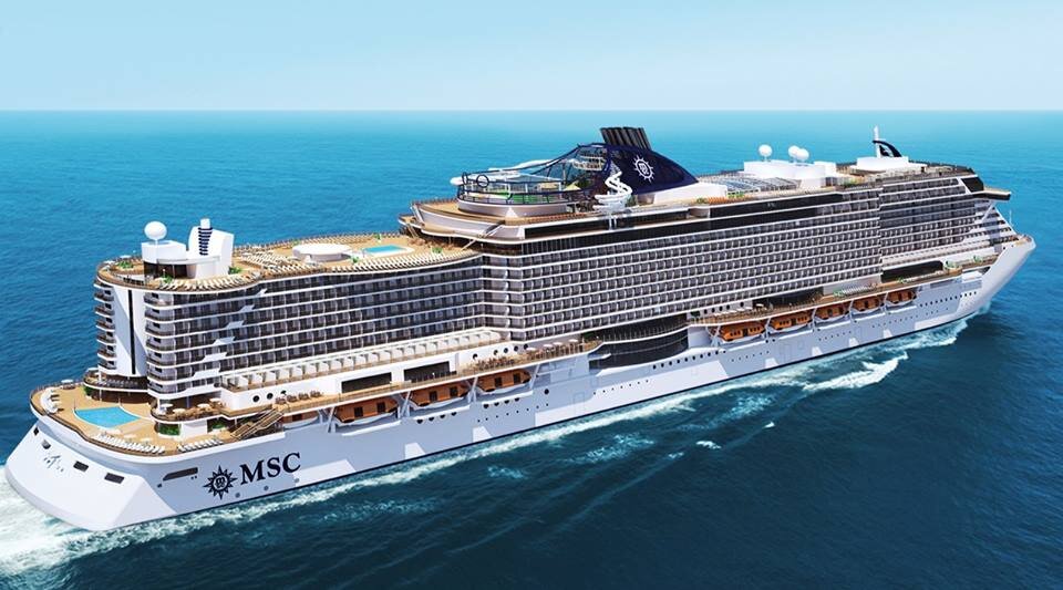 фото Круизного Лайнера MSC Seaside