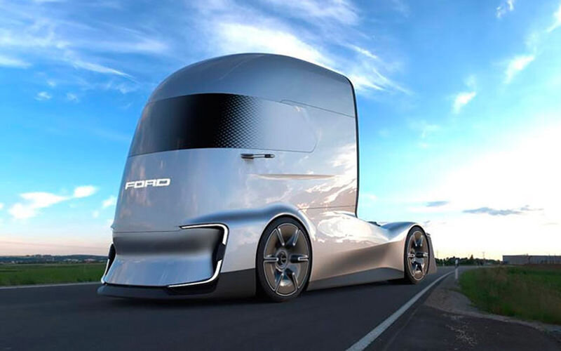  Запас хода Ford F-Vision Future Truck при полном заряде аккумуляторов составляет до 1 000 км.